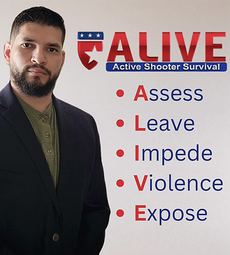 Cesar Gomez - A.L.I.V.E. Active Shooter Training Instructor